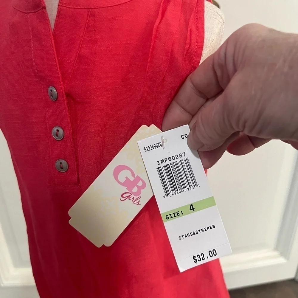 NWT GB Girls size 4 top